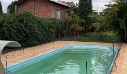 Chácara em Tatuí, Eco Park (900 m²), 2 casas, piscina.