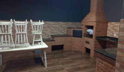 Casa em Tatuí, 2 quartos (1 suíte), área gourmet, 2 vagas.