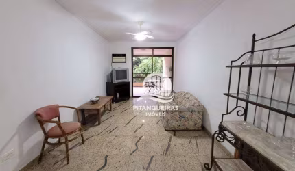PITANGUEIRAS - LOCAL NOBRE, APTO COM PISO EM EM GRANITO, EXCELENTE APTO REFORMADO E SUPER ESPAÇOSO, 120 M² ÚTEIS, 02 VAGAS DE GARAGEM, SERV. DE PRAIA
