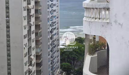 Pitangueiras - Linda vista ao mar - 269 m² úteis - Churrasqueira privativa - 02 vagas de garagem.