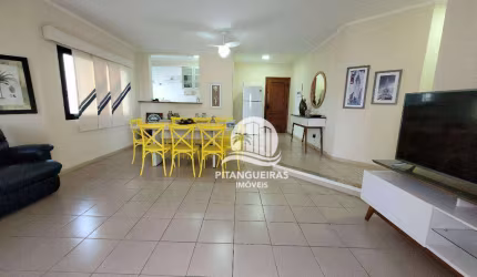 FLAT NA MELHOR LOCALIZAÇÃO DE PITANGUEIRAS, LINDA VISTA MAR, 113  M² ÚTEIS, 02 VAGAS DE GARAGEM NO PRÉDIO, EXCELENTE APARTAMENTO