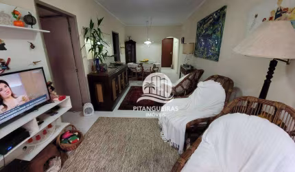 PITANGUEIRAS - LOCALIZAÇÃO PRIVILEGIADA, NA QUADRA DO MAR, AMPLO APARTAMENTO COM 80 M² ÚTEIS, CLARO E SUPER AREJADO, 1 VAGA DE GARAGEM NO PRÉDIO.