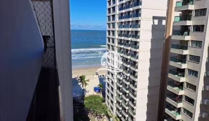 Apartamento amplo com 3 suítes, vista para o mar 50 metros da praia, na Praia das Pitangueiras no Guarujá