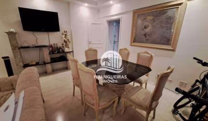 APARTAMENTO AMPLO, COM 3 DORMITÓRIOS SENDO SUÍTES, 1 QUADRA DA PRAIA DE PITANGUEIRAS, COM LAZER E 2 VAGAS DE GARAGEM