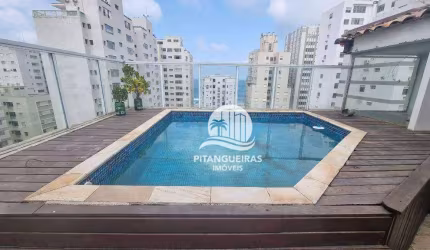 Cobertura com 2 dormitórios, 180 m² - venda - Pitangueiras - Guarujá/SP