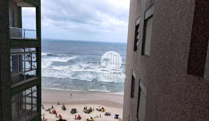 APARTAMENTO FRENTE AO MAR, COM VISTA, SÃO 3 DORMITÓRIOS SENDO 1 SUÍTE.