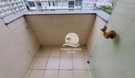 Apartamento no Centro do Guarujá com 2 vagas