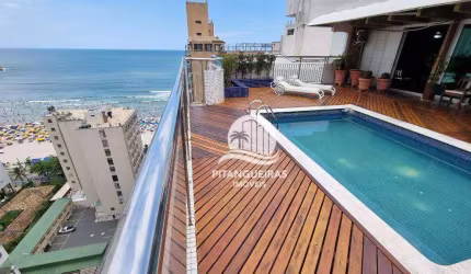 Cobertura com 3 dormitórios à venda, 300 m² - Pitangueiras - Guarujá/SP