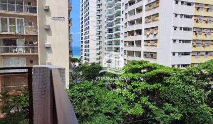 APARTAMENTO AMPLO COM 3 DORMITÓRIOS 1 QUADRA DA PRAIA COM VISTA PARA O MAR.