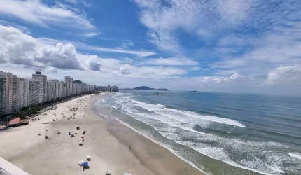 Cobertura com 4 dormitórios para alugar, 400 m² - Astúrias - Guarujá/SP