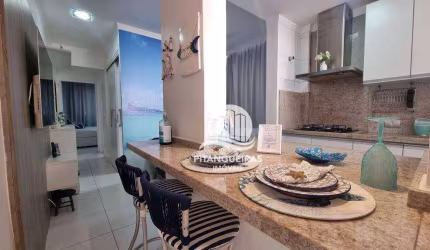 Apartamento com 2 dormitórios à venda, 64 m² - Pitangueiras - Guarujá/SP
