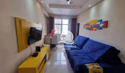 Apartamento com 1 dormitório à venda, 45 m² - Pitangueiras - Guarujá/SP