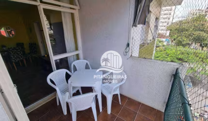Apartamento com 3 dormitórios à venda, 100 m²- Pitangueiras - Guarujá/SP
