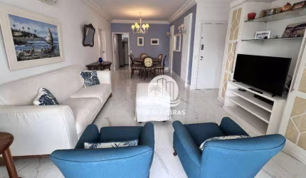 Apartamento com 3 dormitórios para alugar, 140 m² por R$ 8.002,00/mês - Pitangueiras - Guarujá/SP