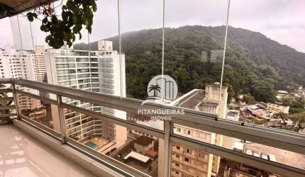 Lindo apartamento de 3 dormitórios sendo 2 suites com ótima localização  no Centro do Guarujá, próximo a Praia das Pitangueiras.