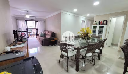 Apartamento com 4 dormitórios à venda, 140 m² - Pitangueiras - Guarujá/SP