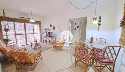 Apartamento com 2 dormitórios para alugar, 85 m² por R$ 3.802,00/mês - Tombo - Guarujá/SP