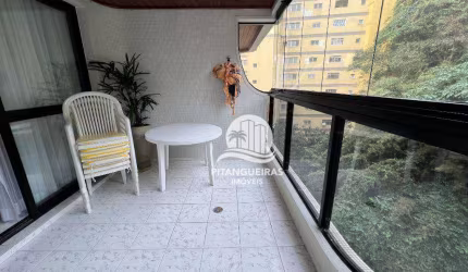 Apartamento com 2 dormitórios para alugar, 95 m² - Pitangueiras - Guarujá/SP