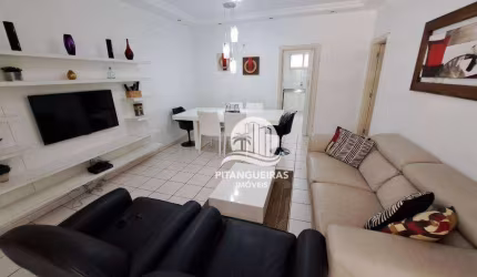 Apartamento amplo mobiliado 1 vaga de garagem 1 quadra da praia