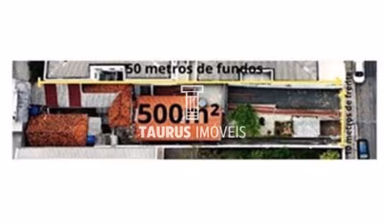 Terreno 500 m², 10x50 metros, à venda por R$1.500.000