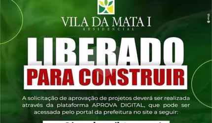 Terreno à venda em Residencial Vila Da Mata I - SP