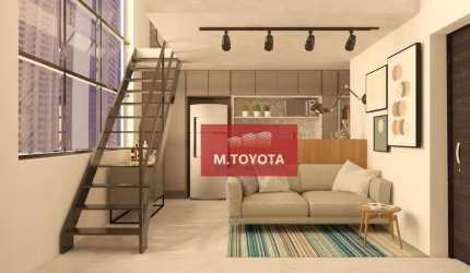 Apartamento tipo loft - para locação residencial ou comercial