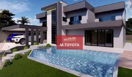 Sobrado com 4 dormitórios à venda, 204 m² por R$ 2.000.000,00 - Jardim Estância Brasil - Atibaia/SP
