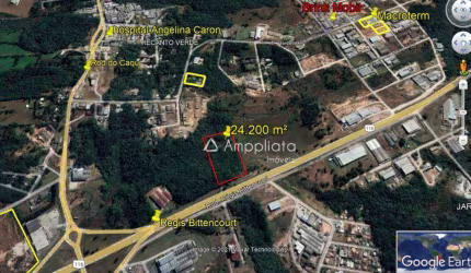 Área à venda, 24200 m² por R$ 3.799.400,00 -  Área Industrial - Campina Grande do Sul/PR