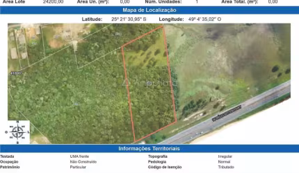 Terreno à venda na Rodovia Regis Bittencourt, 3922, Jardim Paulista, Campina Grande do Sul por R$ 3.799.400