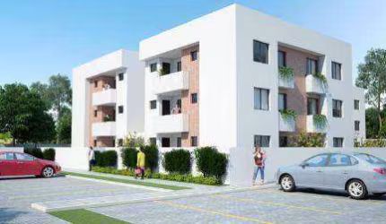 Apartamento com 2 dormitórios à venda, 59 m² por R$ 337.000 - Jardim Paulista - Campina Grande do Sul/PR