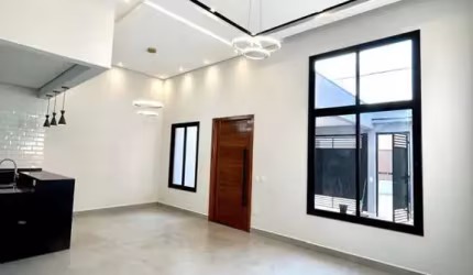 Casa para venda em Jardim Residencial Nova Veneza de 115.00m² com 3 Quartos, 1 Suite e 2 Garagens