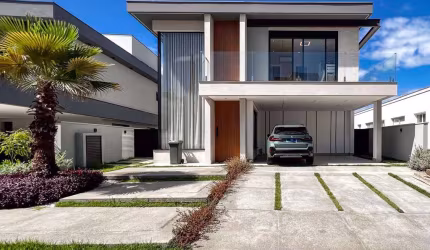 Casa de Condomínio para venda em Jardim Vila Paradiso de 410.00m² com 4 Quartos, 4 Suites e 4 Garagens