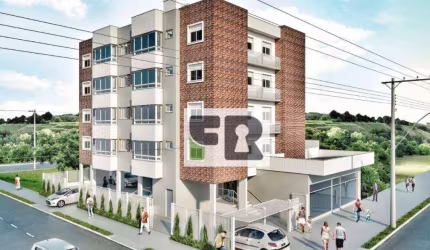 Apartamento com 2 dormitórios à venda, 56 m²  - Porto Verde - Alvorada/RS