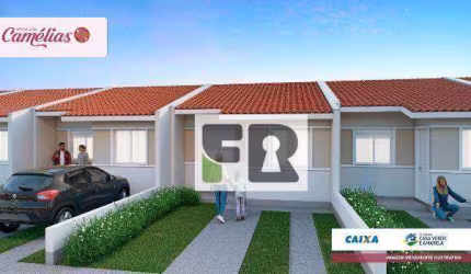Casa em condomínio com 2 dormitórios à venda, 41 m² - Sítio Ipiranga - Cachoeirinha/RS