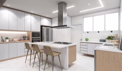 Apartamento tipo para venda com 3 quartos, sendo 3 suítes, 213m²