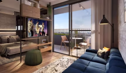 Studio para venda com 1 quarto, 26m²