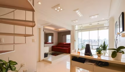 Cobertura para venda com 2 quartos, sendo 1 suíte, 120m²