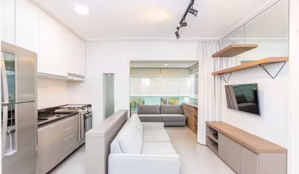 Apartamento tipo para venda com 1 quarto, sendo 1 suíte, 45m²