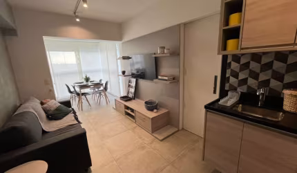 Apartamento tipo para venda com 1 quarto, sendo 1 suíte, 35m²