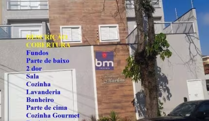 Apartamento à venda em Santo André, Vila Linda, com 2 quartos, com 50 m², residencial martins