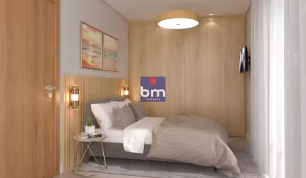 Apartamento à venda em Praia Grande, Guilhermina, com 1 quarto, com 40.61 m²