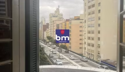 Apartamento à venda em São Paulo, Santa Cecília, com 1 quarto, com 47 m²
