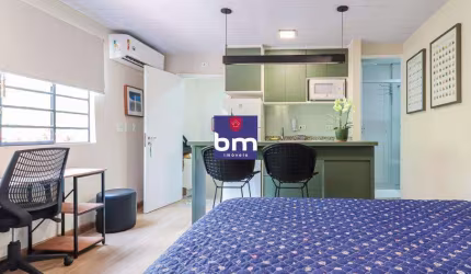 Loft para locação em São Paulo, Vila São Francisco (Zona Sul), com 1 quarto, com 40 m²