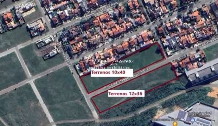 Terrenos 400m² e 432m² na colina do sol
