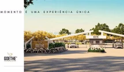 Lançamento Condomínio fechado Goeth - Inspirado na cultura alemã
