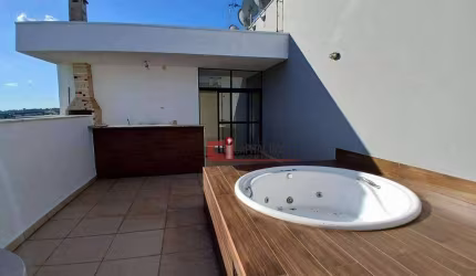 Apartamento com 3 dormitórios para alugar, 115 m² por R$ 4.400/mês - Jardim Dom Bosco - Jaguariúna/SP