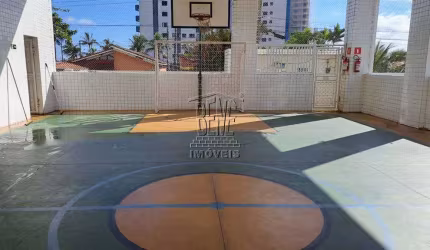 Apartamento com 2 dormitórios, prédio frente mar, bal. Flórida