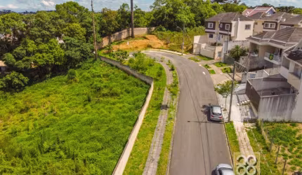 Terreno - R Hermenegildo de Lara, 12 - Abranches - Curitiba PR
