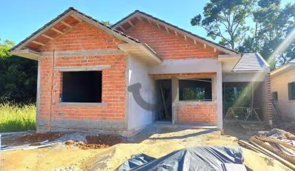Casa em construção em Linha Santa Cruz!!