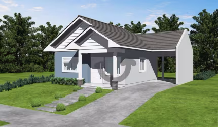 Casa com 2 dormitórios à venda - João Alves - Santa Cruz do Sul/RS
